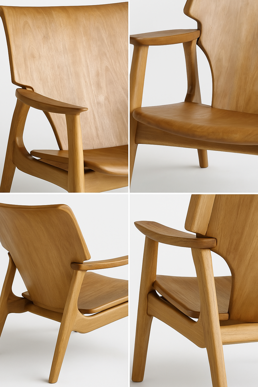 Dubai Coastal Furniture - Solid Handcrafted Teakwood occasional chair. Coastal luxury furniture for Dubai luxury homes, villas and hotels.
