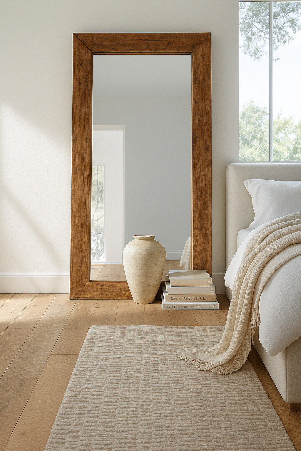 Sienna - Rectangular Floor Mirror